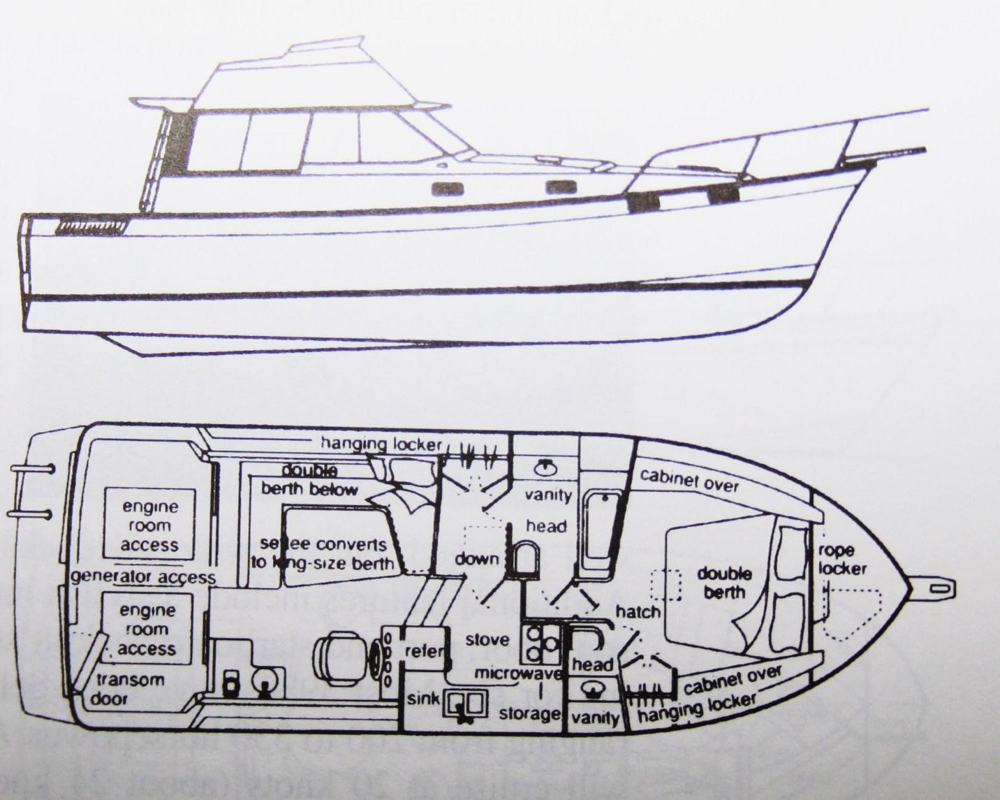 1993 Bayliner 3888 Motoryacht Power Boat For Sale www