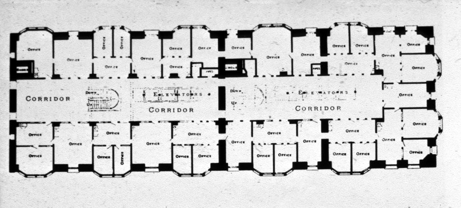 monadnock building (burnham & root 1889); last of the