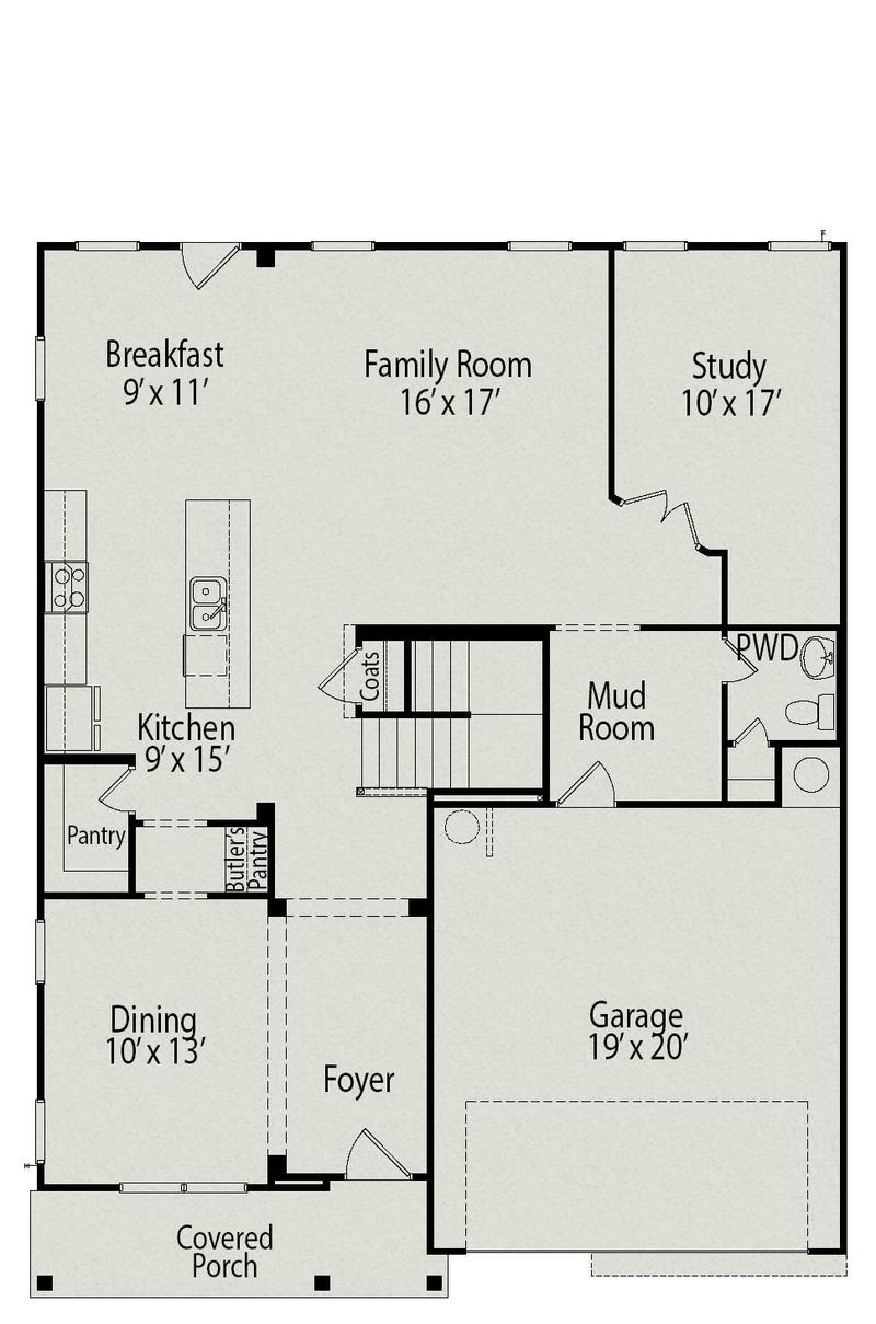 The Madison Home Plan by Smith Douglas Homes in Vermillion