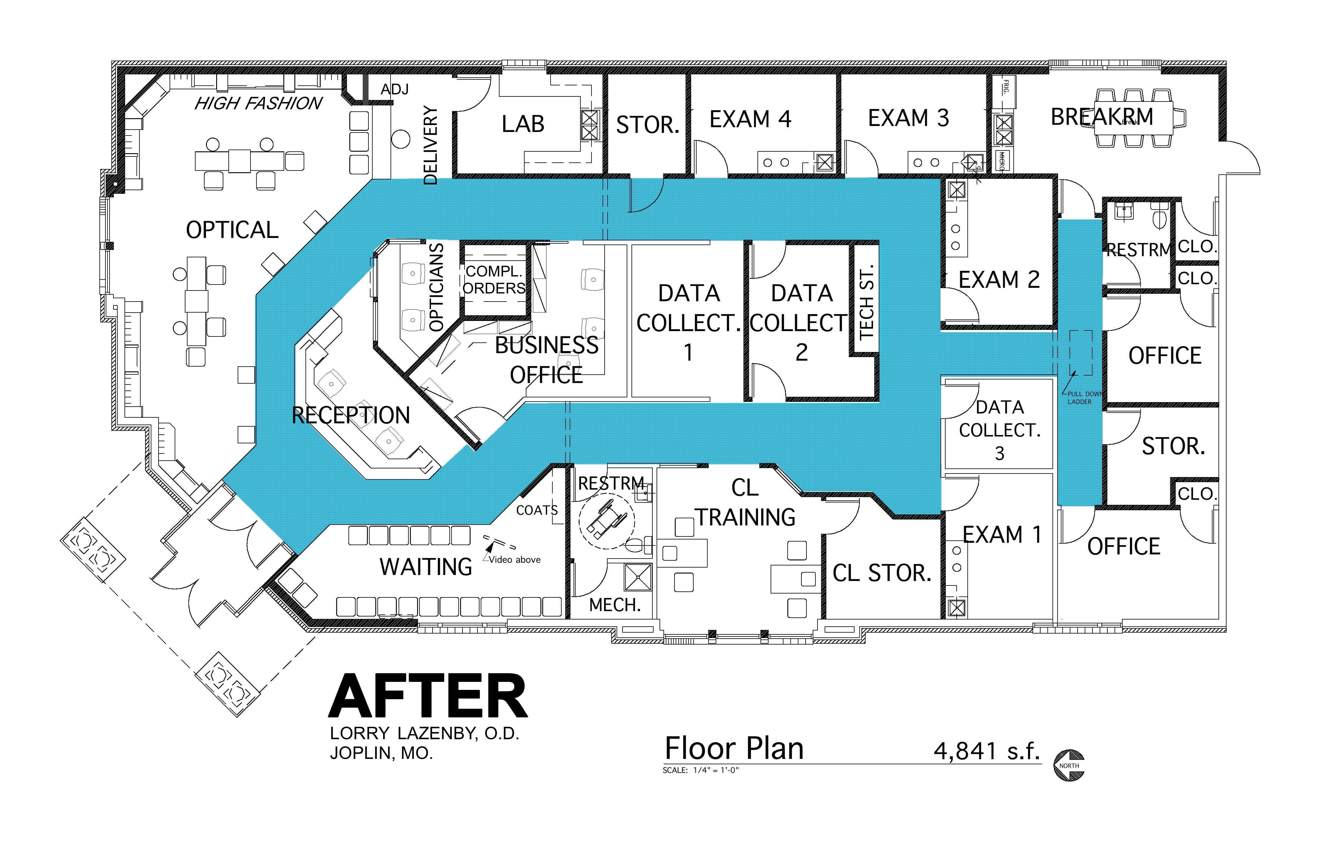 Floor Plan Case Study Barbara Wright Design Office