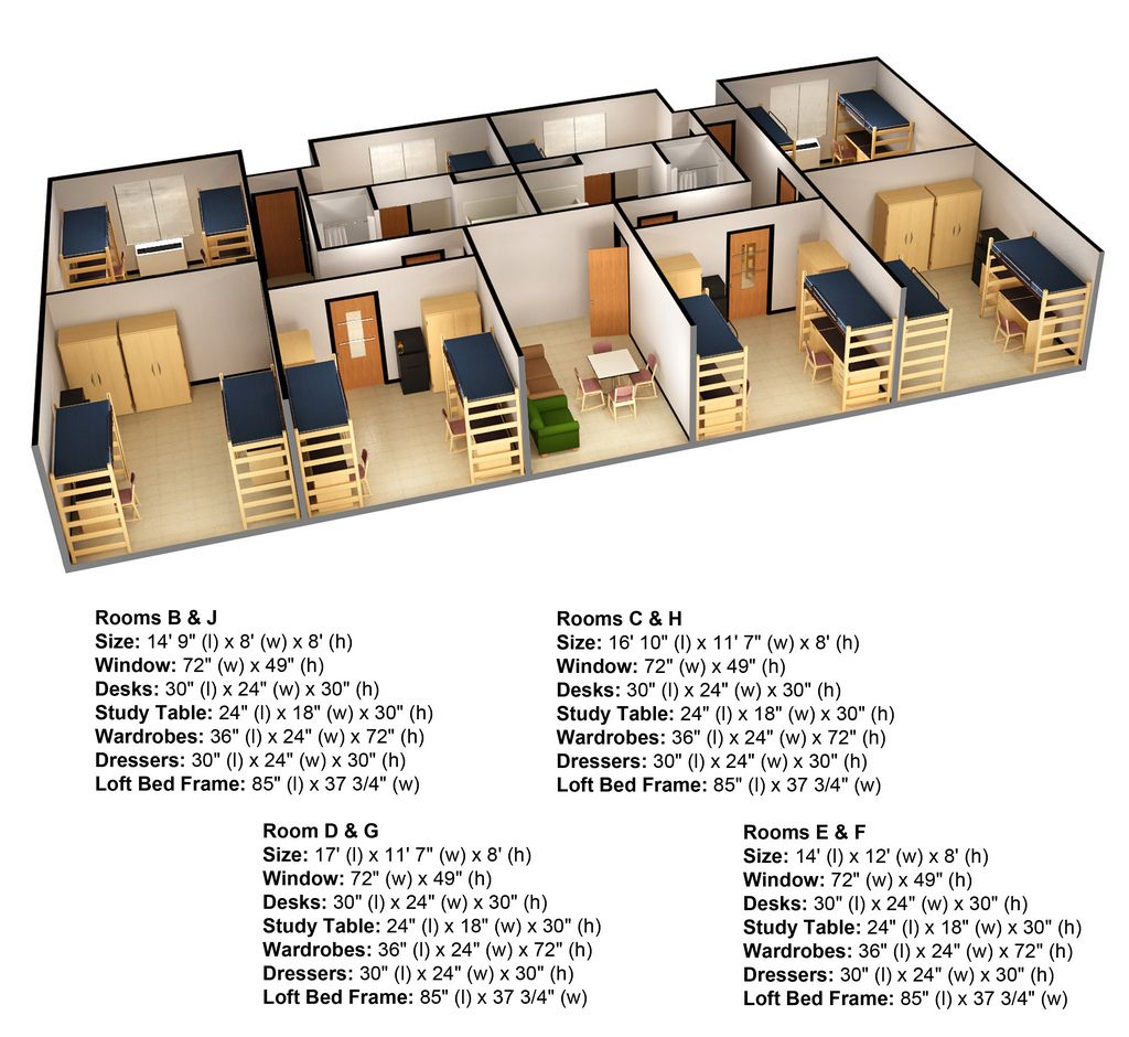 Hostel Design Floor Plan Floorplans click