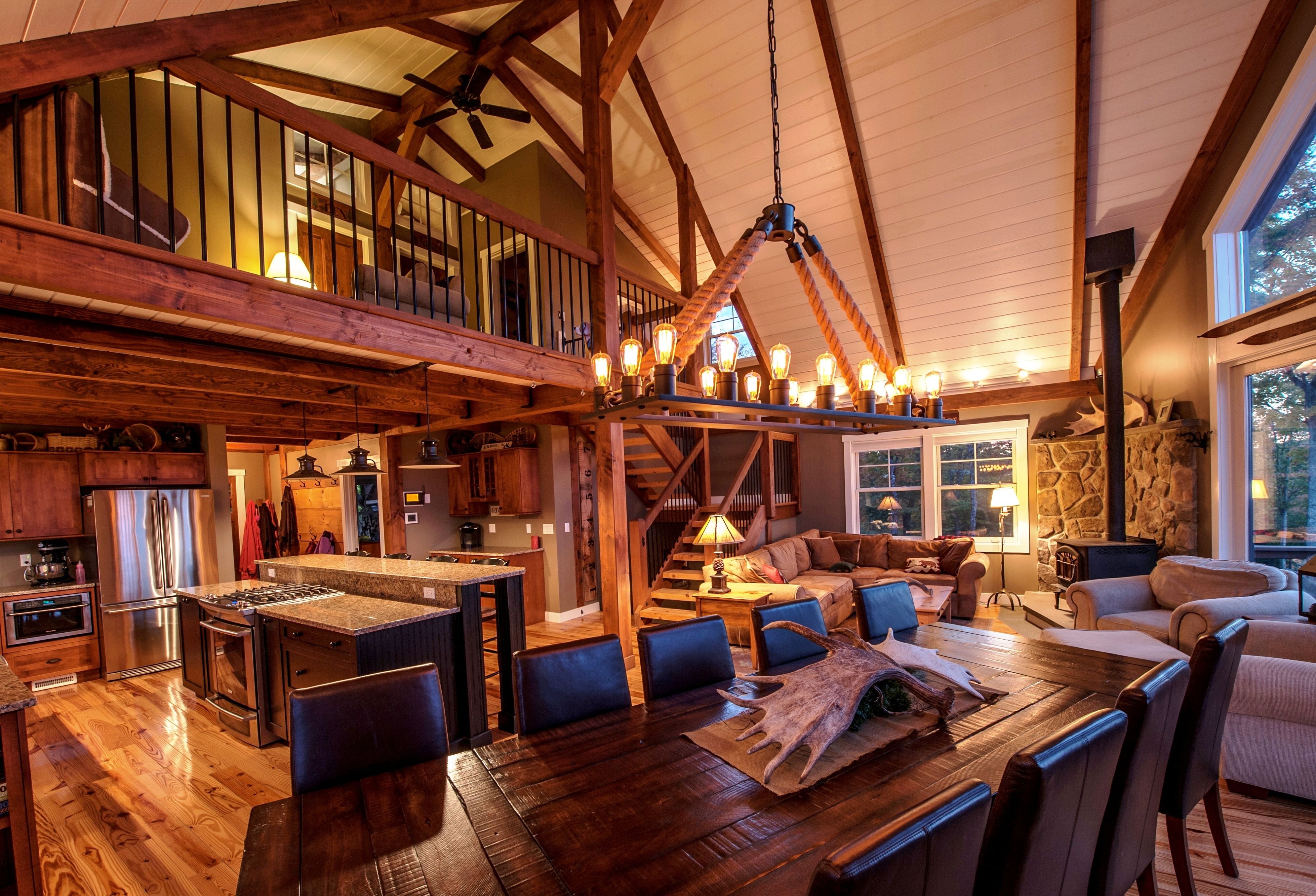 The Barn House Loft at Moose Ridge Lodge Barn house