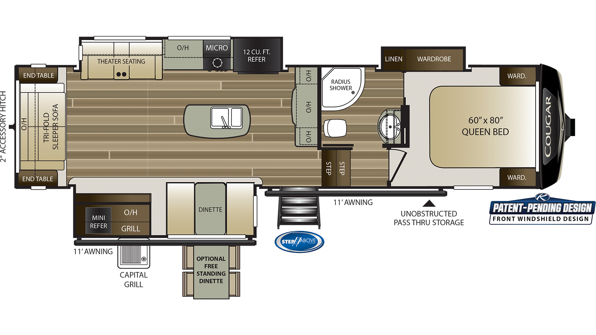 Cougar Camper Floor Plans Floorplans click