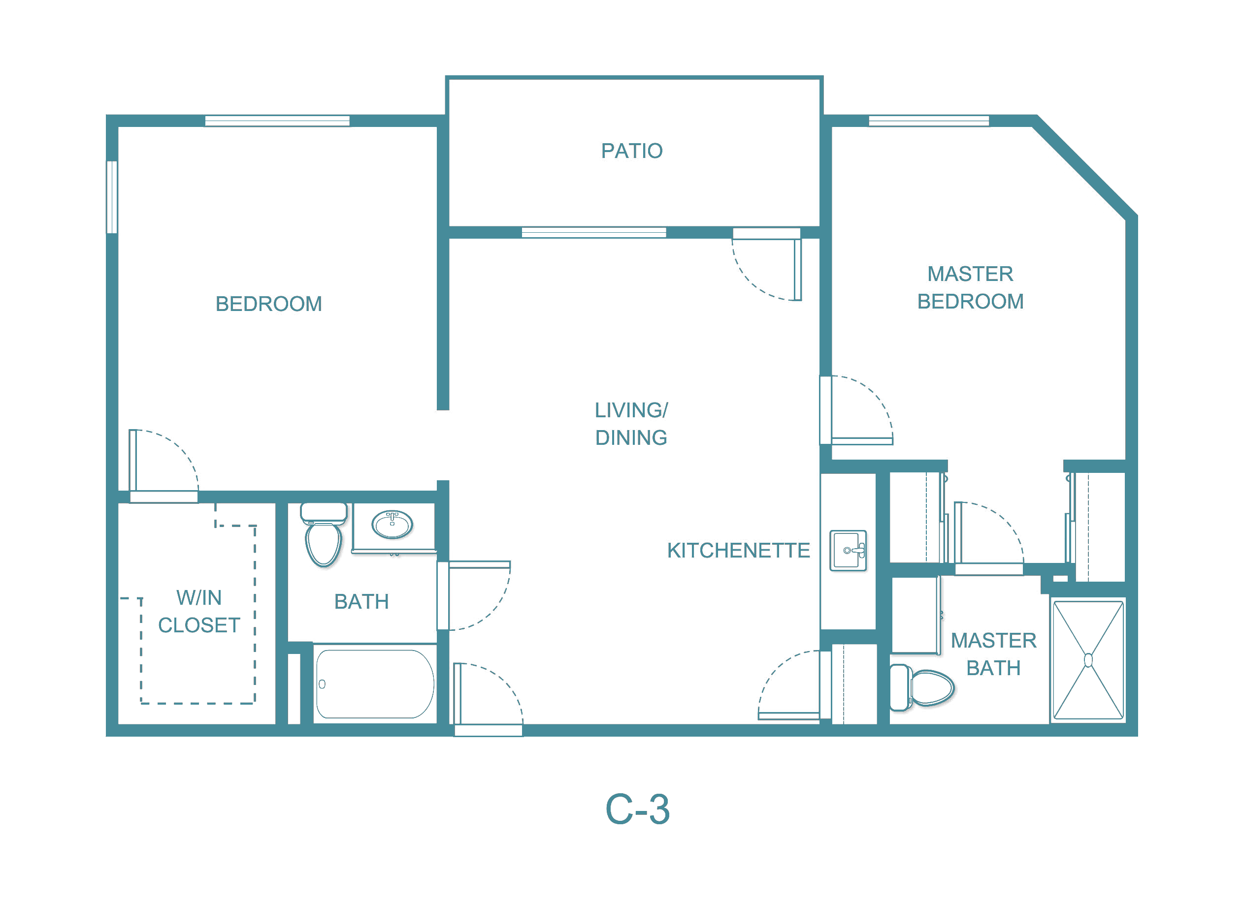 Senior Apartment Floor Plans Carmel Place