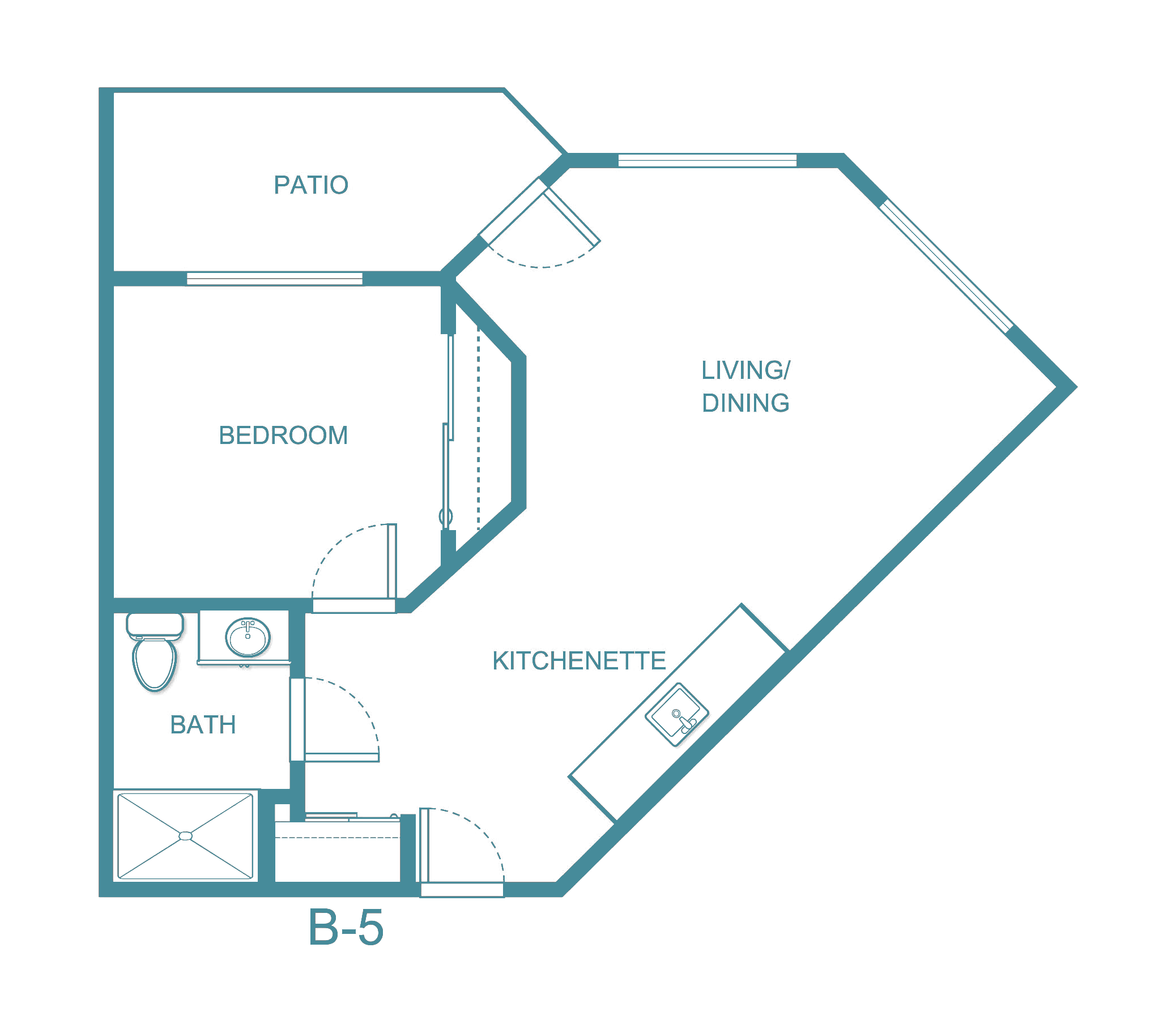 Senior Apartment Floor Plans University Oaks