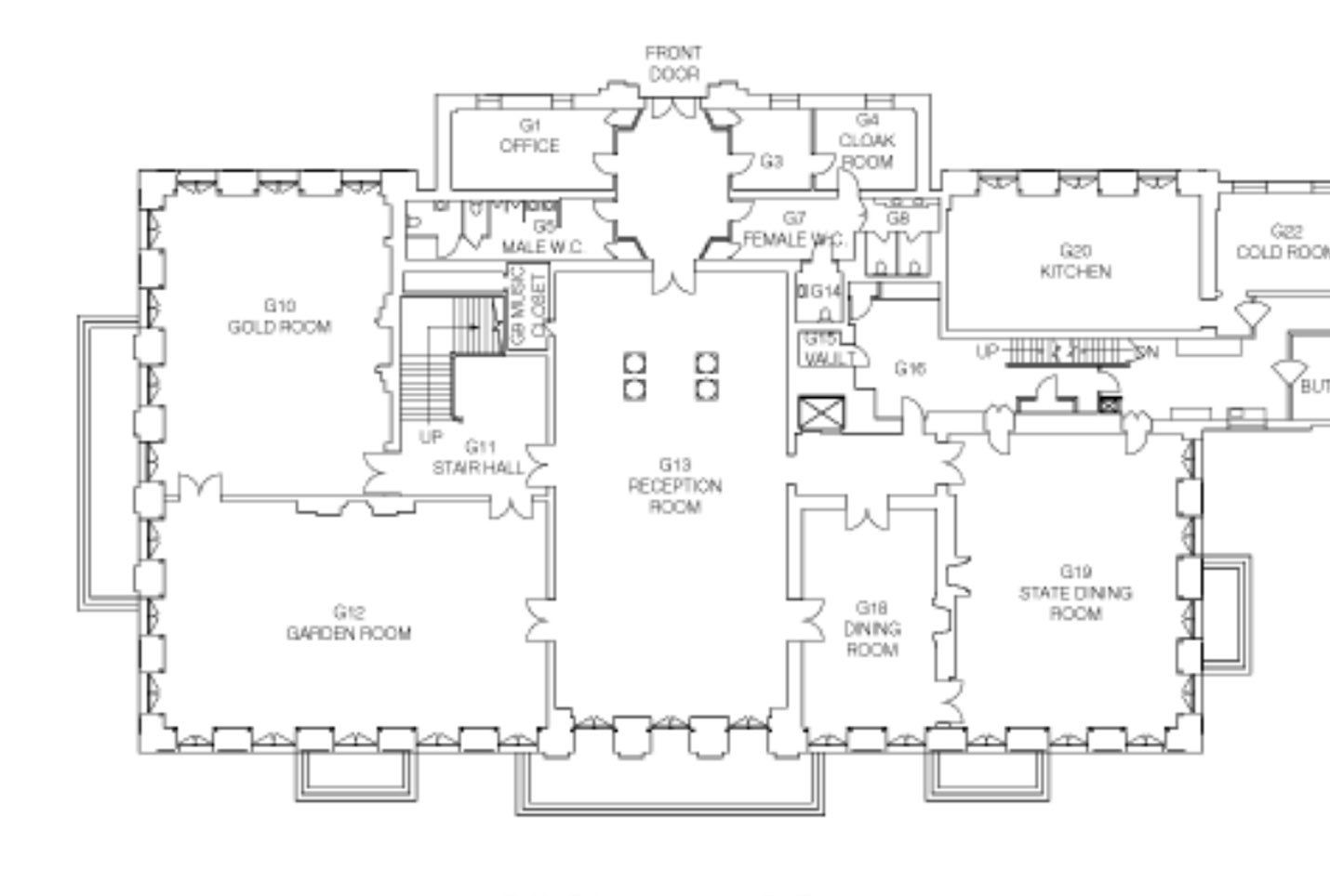 Winfield House London Floor Plan floorplans.click