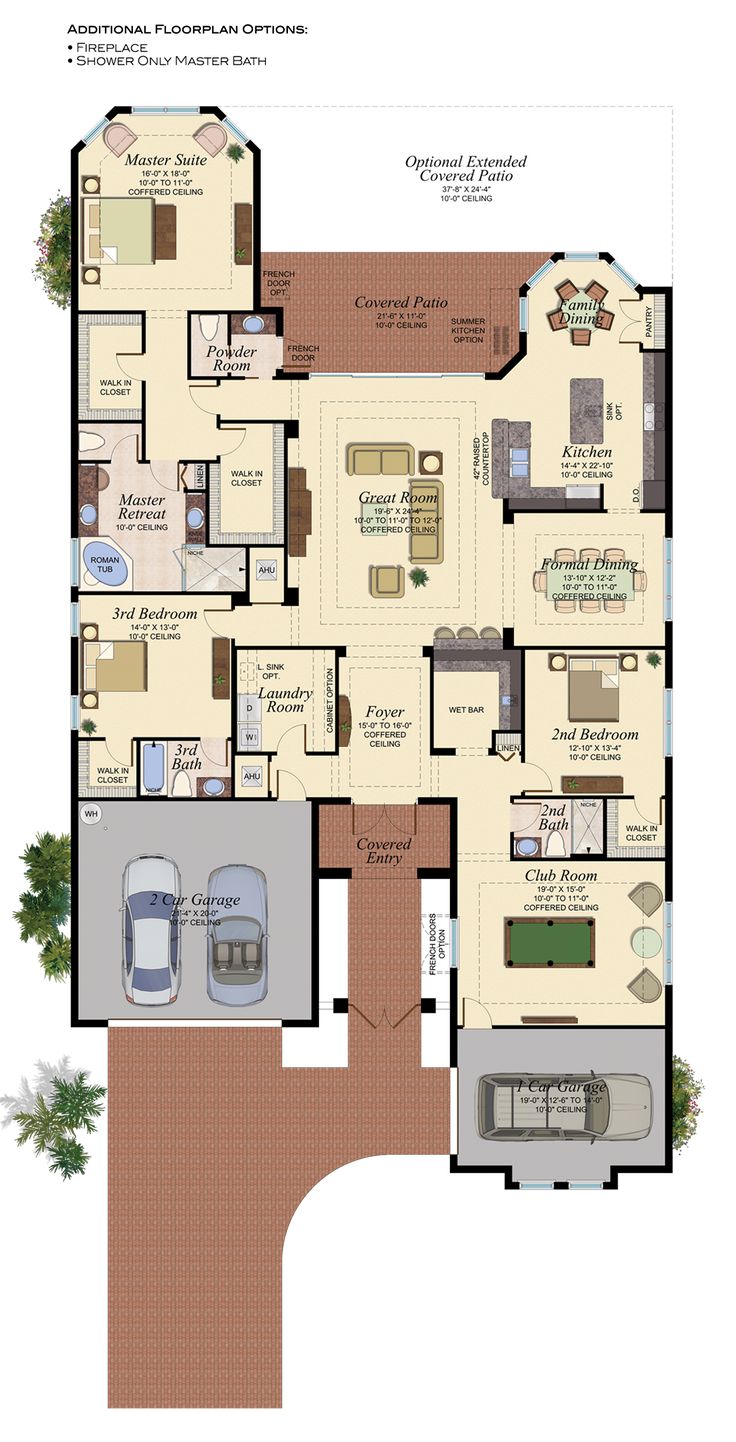 CARLYLE/751 Floor Plan Floor plans, Home design floor
