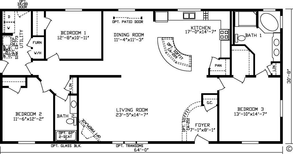 Image result for 2000 sq ft ranch house open concept plans
