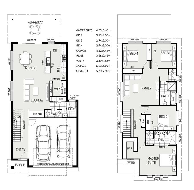 Laguna House Design Design, House design, Floor plans