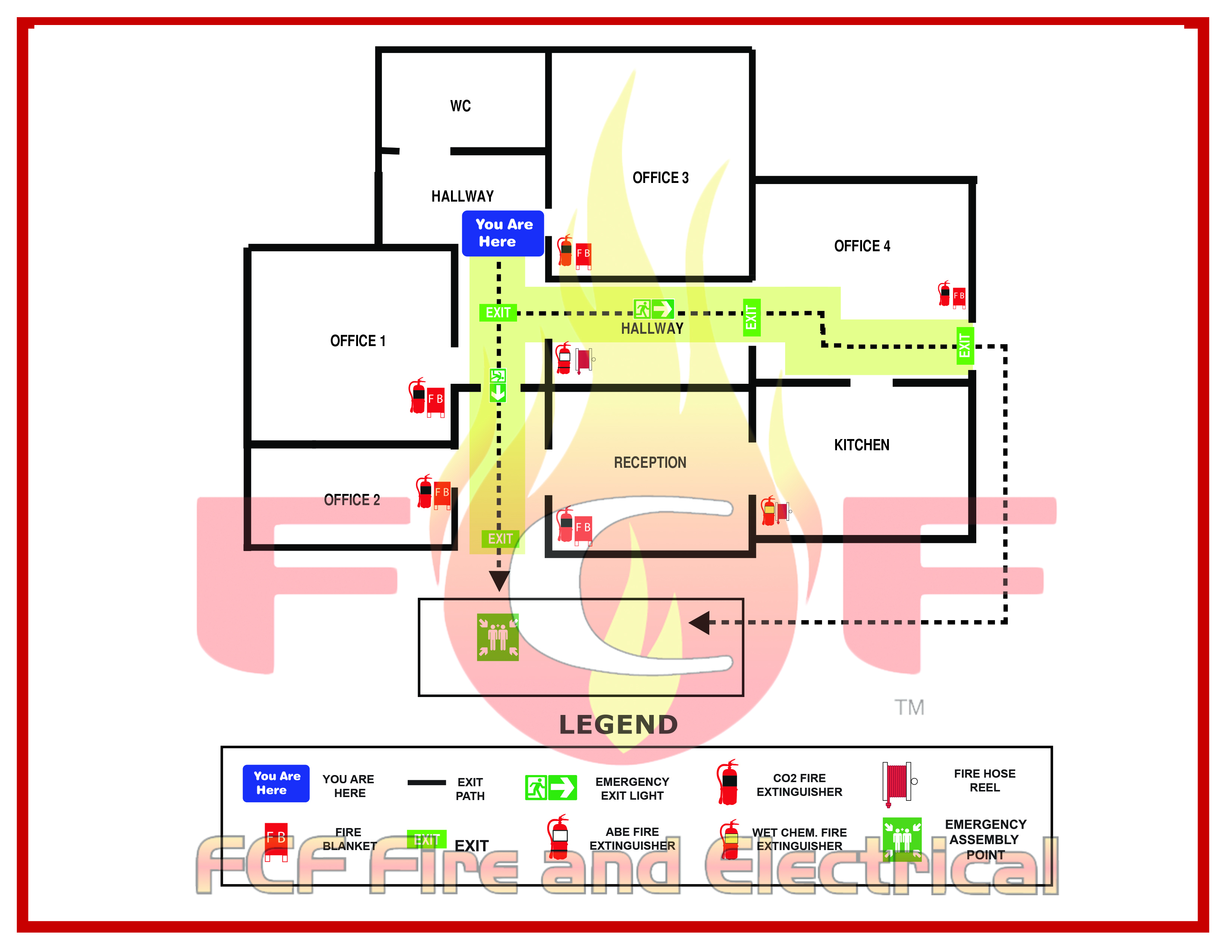Creating Evacuation Floor Plan For Your Office