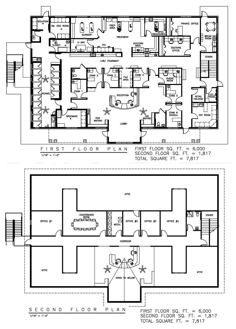 Hospital floor plan, Hospital design, Animal hospital