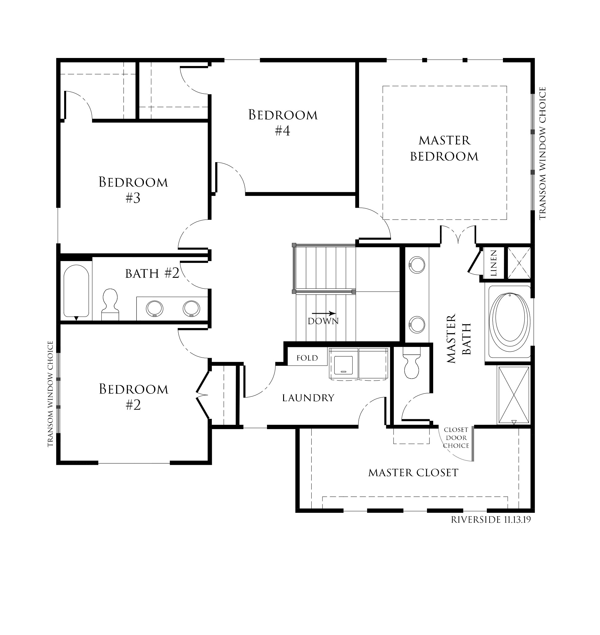 The Riverside Floor Plan Home Builder in KC and IA