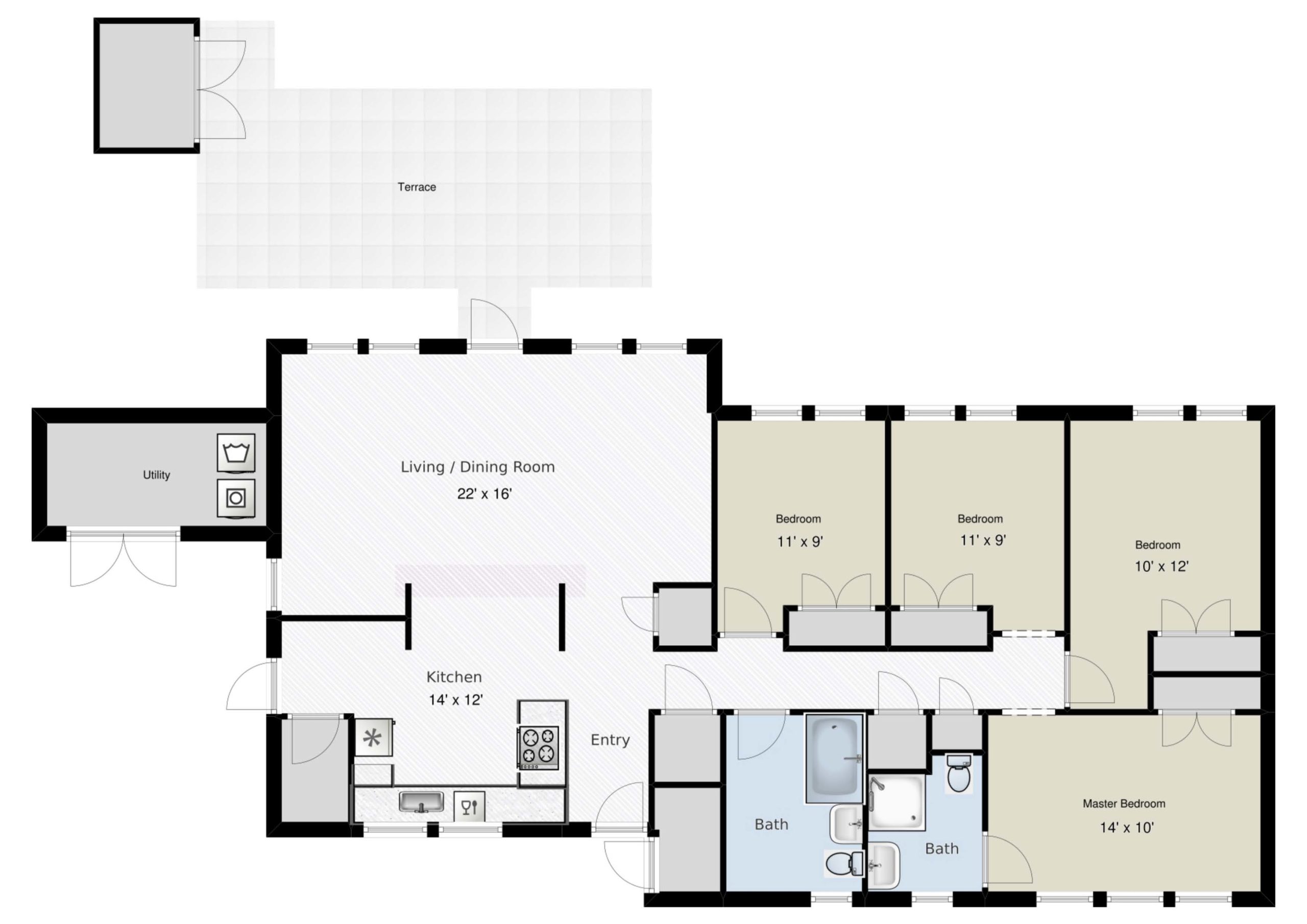 fort-rucker-housing-floor-plans-floorplans-click