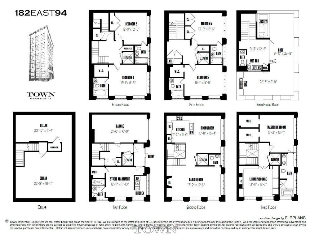 182 East 94th Street Mansion floor plan, Apartment floor