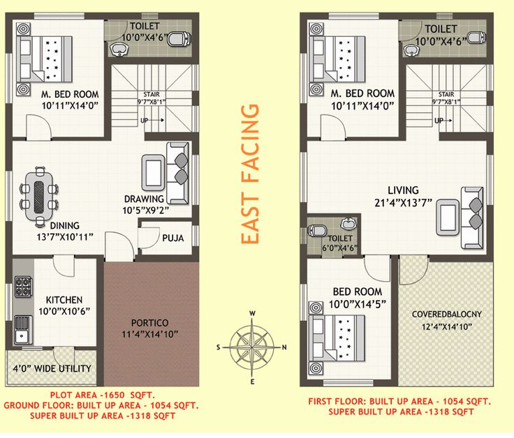 Ideas For 30x40 House Plans East Facing Ground Floor
