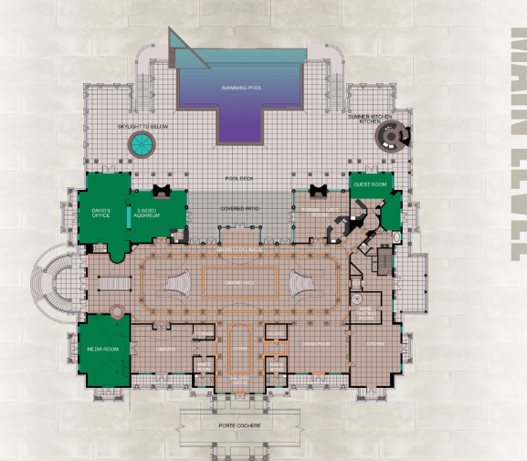 Versailles Mansion Floor Plan
