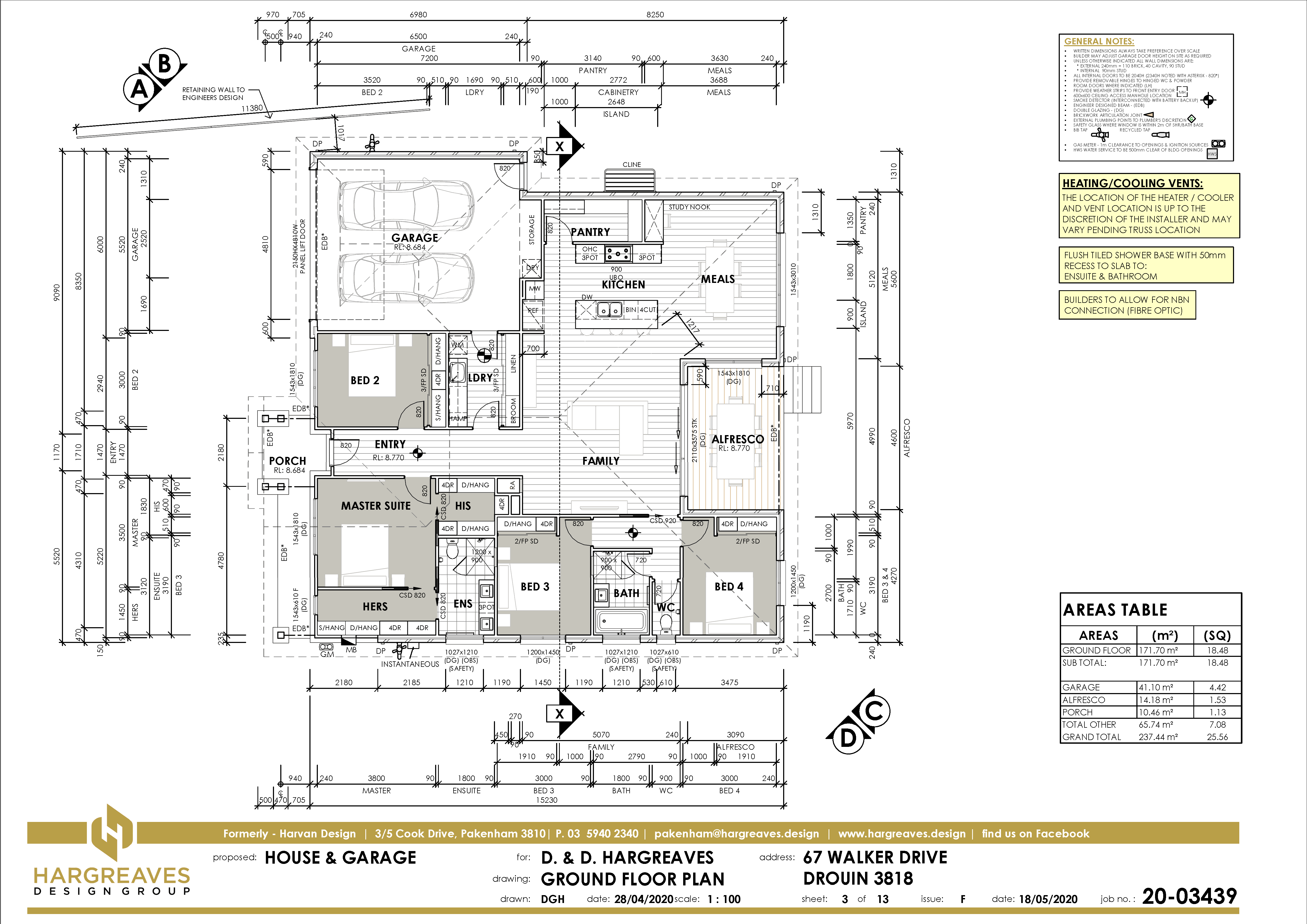 The Floor Plan Sheet Hargreaves Design Group