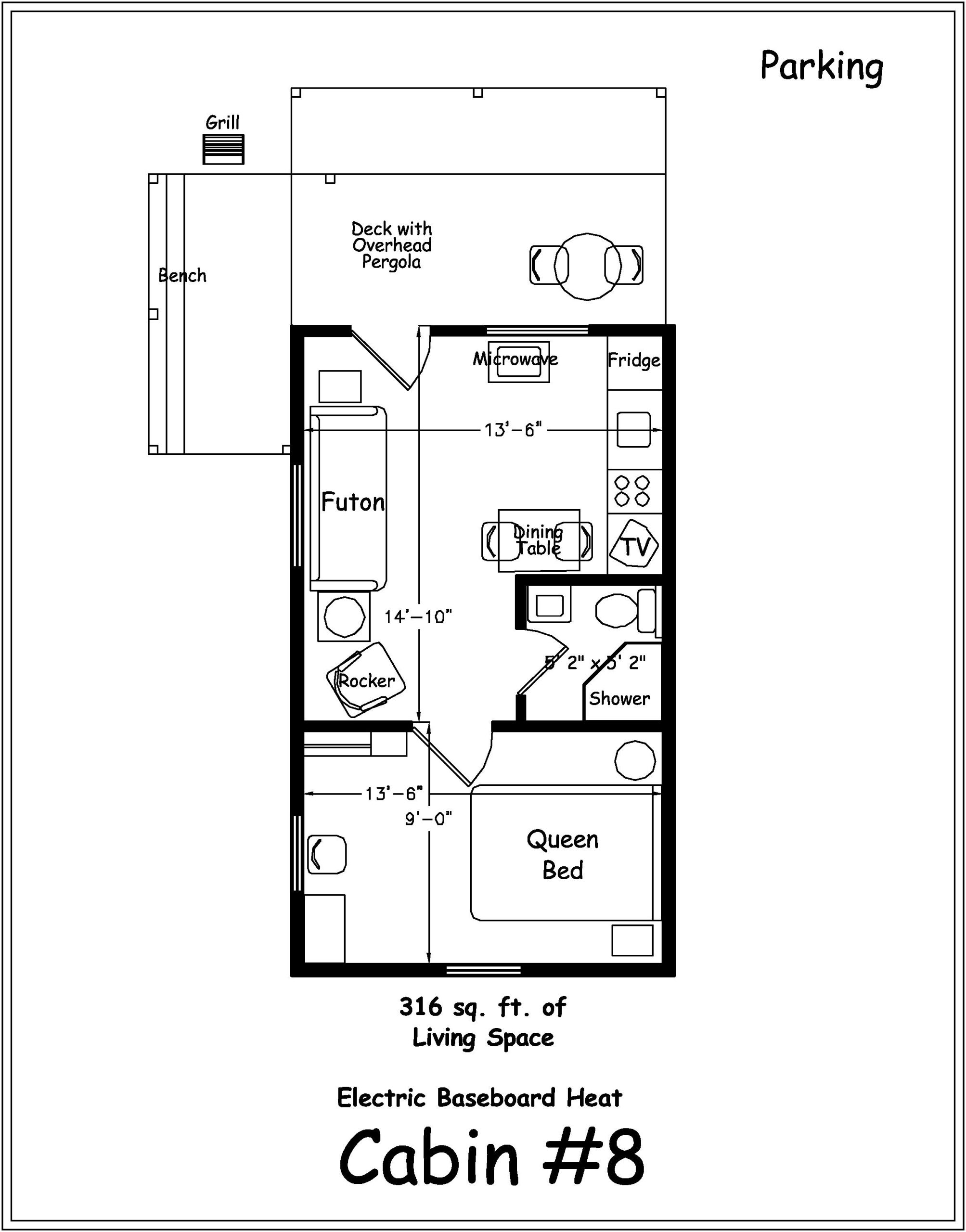 12x28 Cabin Floor Plans Floorplansclick 