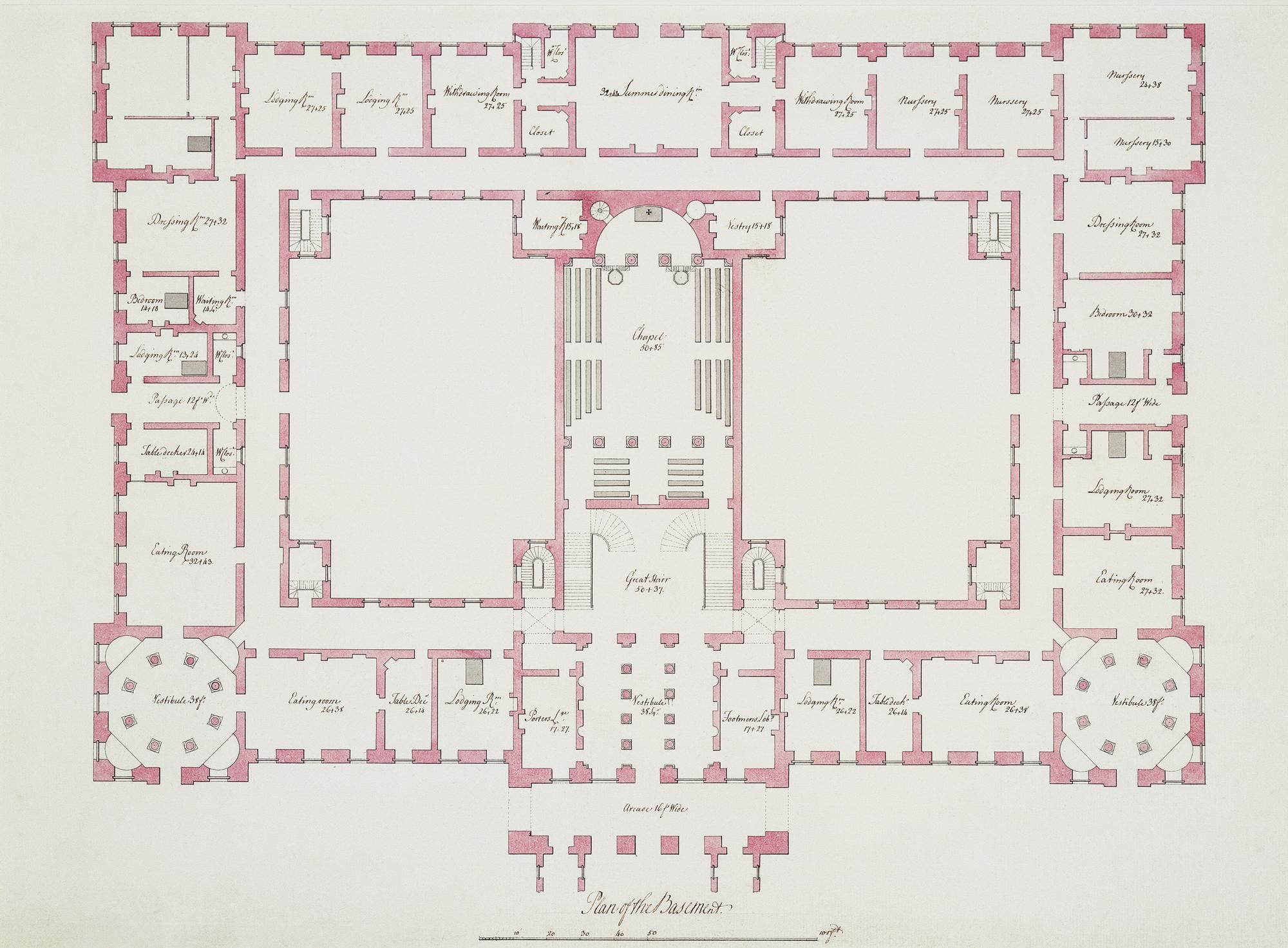 Two plans of Richmond Palace Richmond palace, How to
