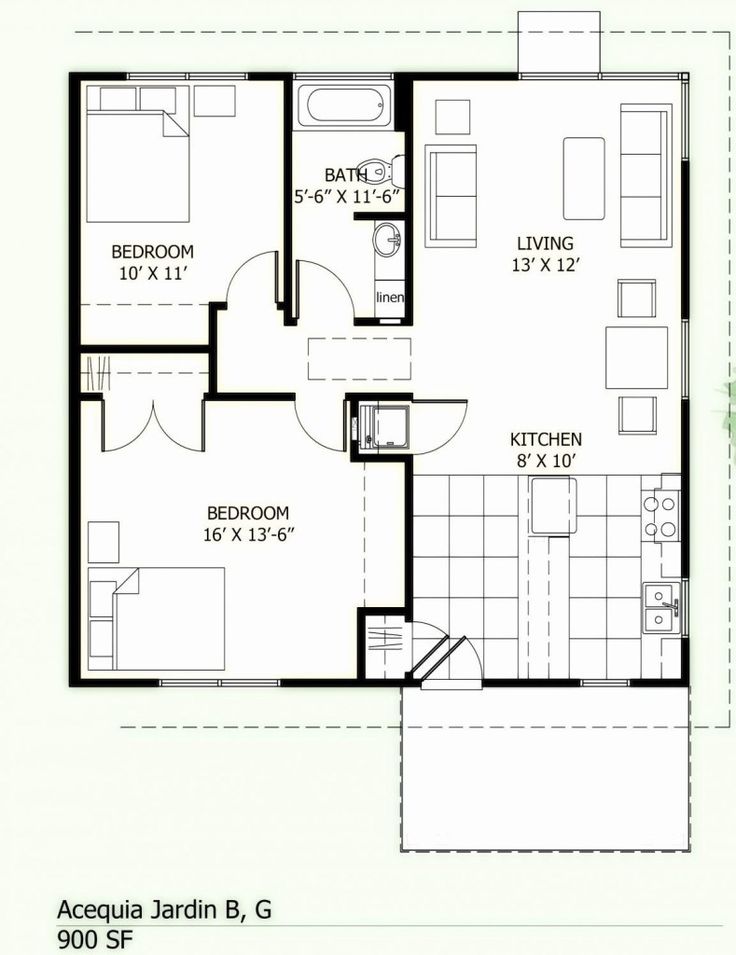25 Out Of the Box 500 Sq Ft Apartment Small house floor