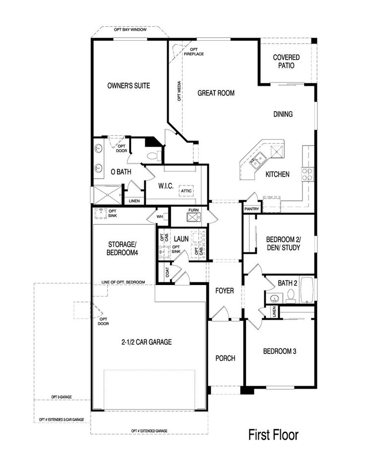 Pulte Homes Floor Plans 2005
