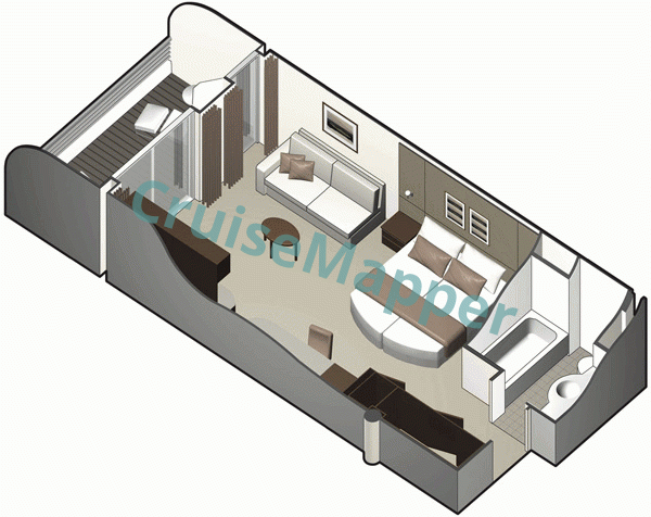 Celebrity Equinox cabins and suites CruiseMapper