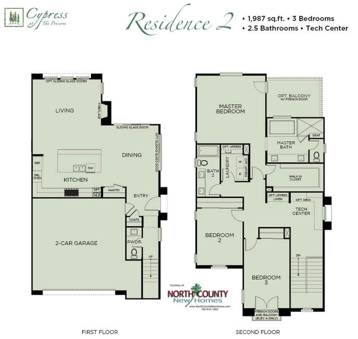 Cypress at the Preserve Floor Plans Carlsbad New Homes