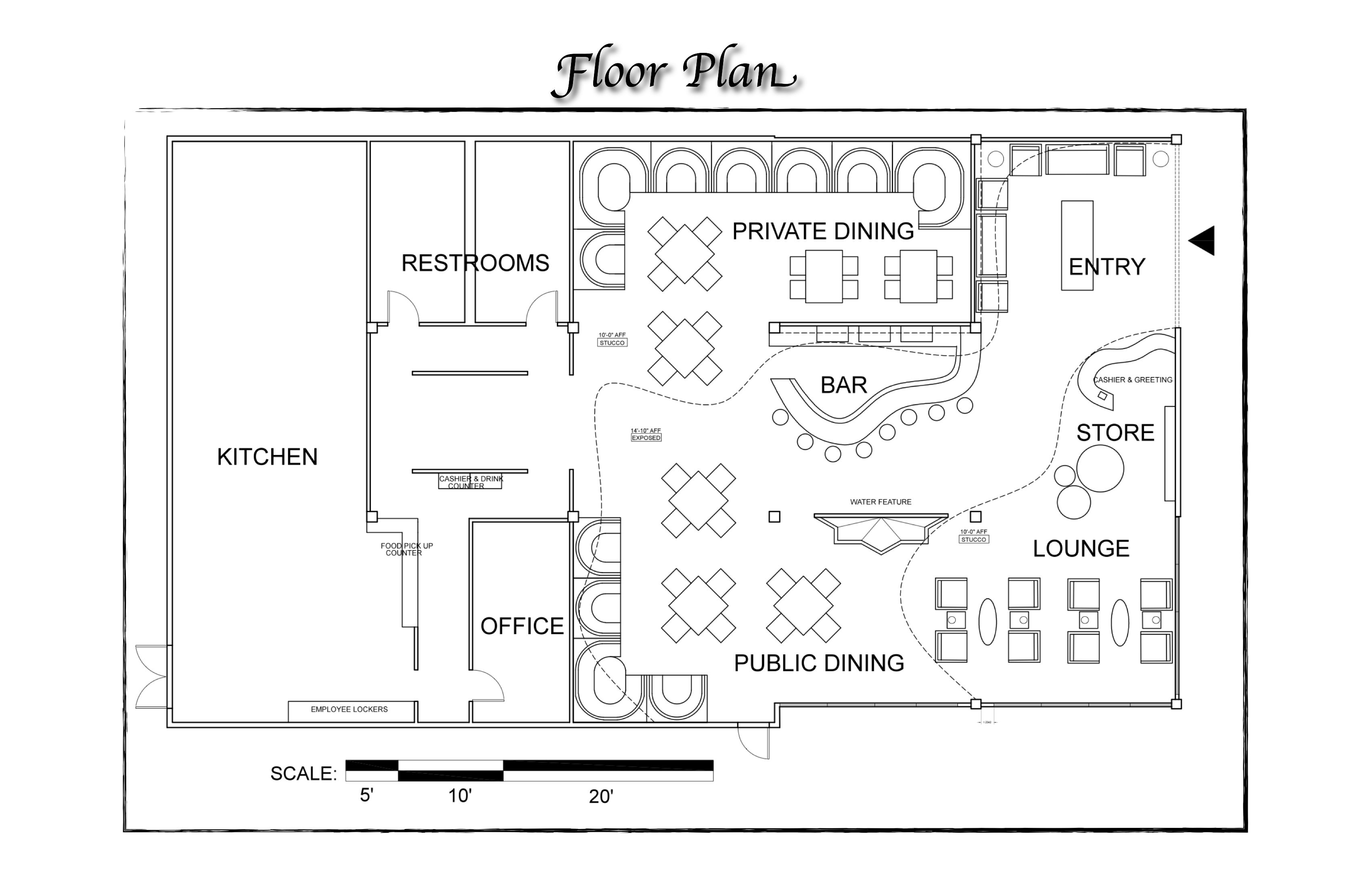 Restaurant Floor Plans Feed Kitchens Restaurant floor