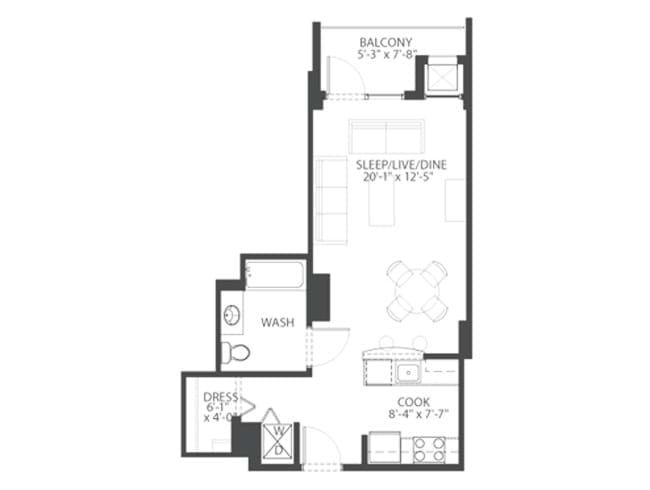 AMLI 900 Floor Plans Floor plans, Layout design, Apartment