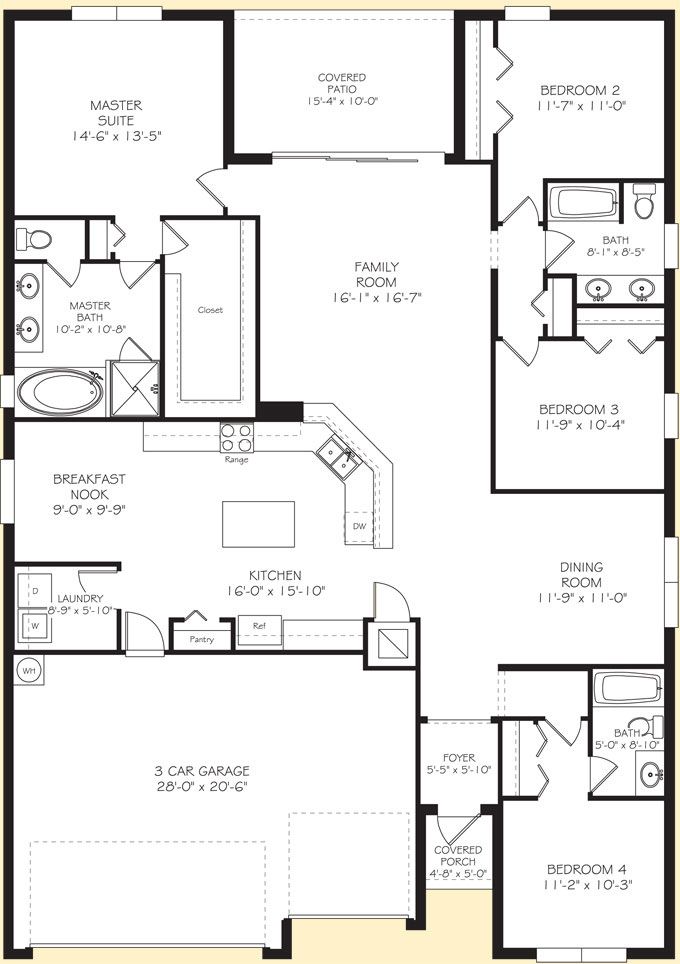 Lennar Homes " Kennedy " Floor Plan..this is the floor