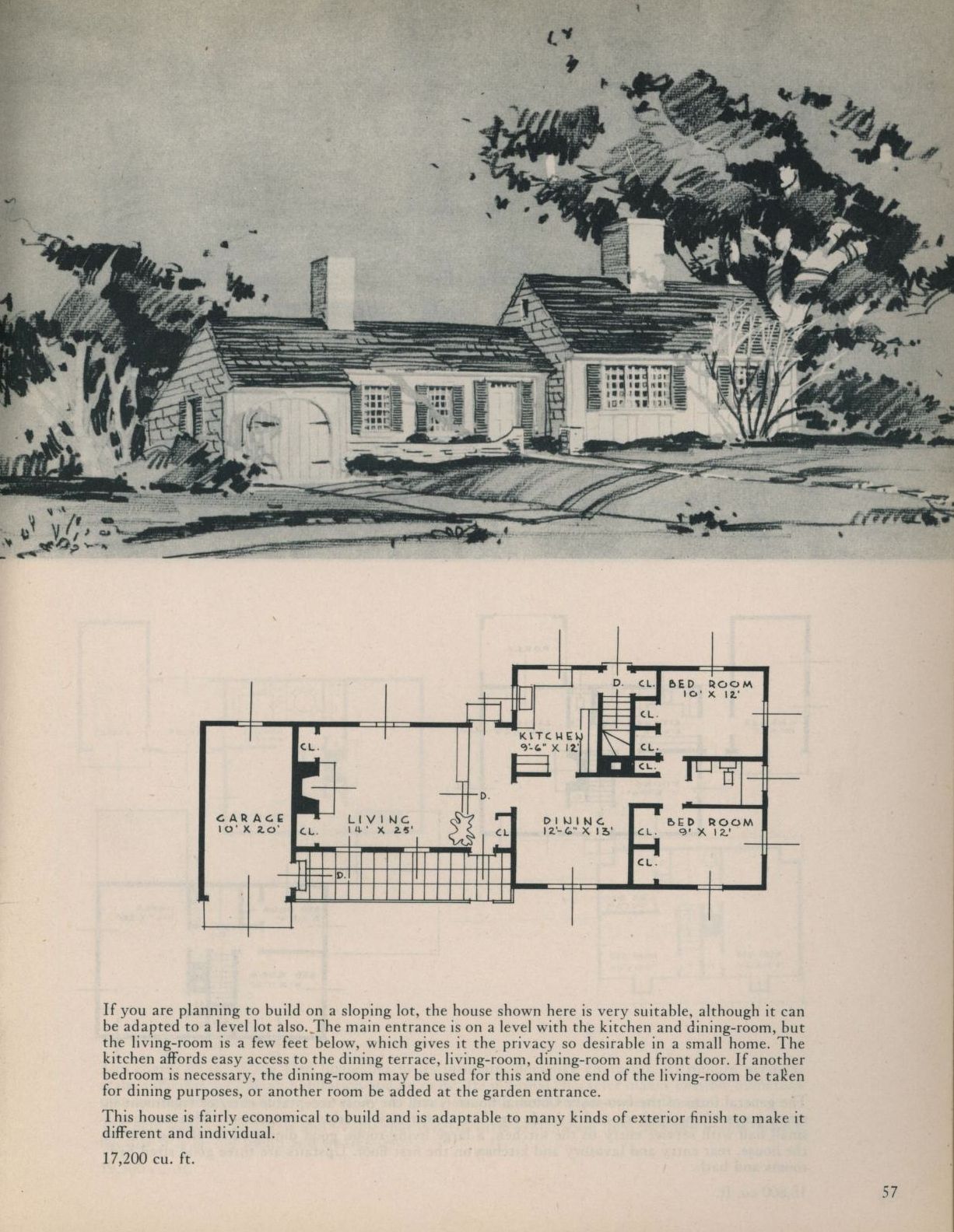 Houses for Home Makers, 1945. Royal Barry Wills, Architect