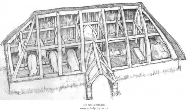 VIKING LONGHOUSE PLANS House Design... Pay attention to