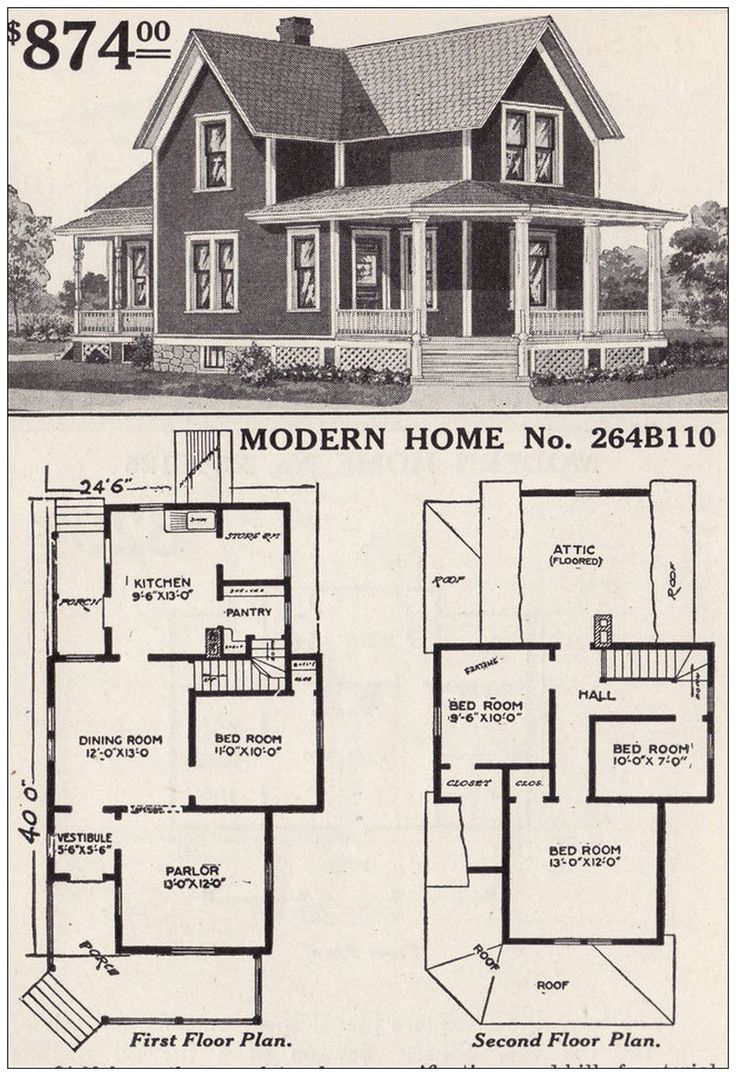 1900 farmhouse style house plans Victorian house plans