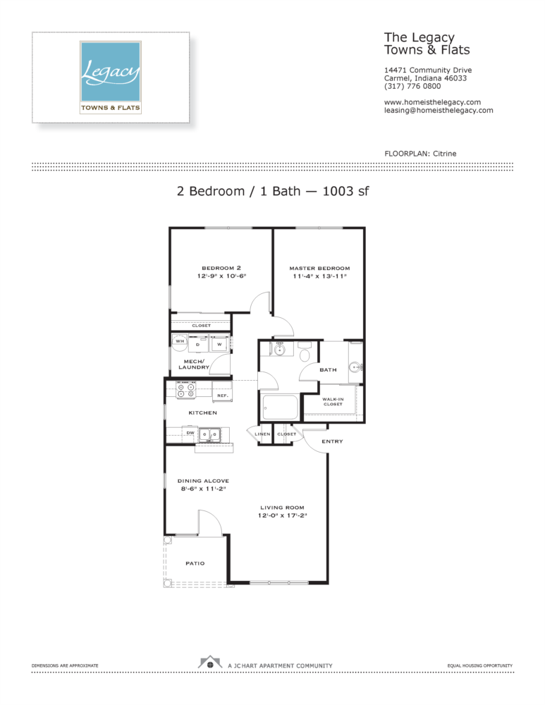 Citrine 2 Bedroom Floor Plan The Legacy Towns and Flats
