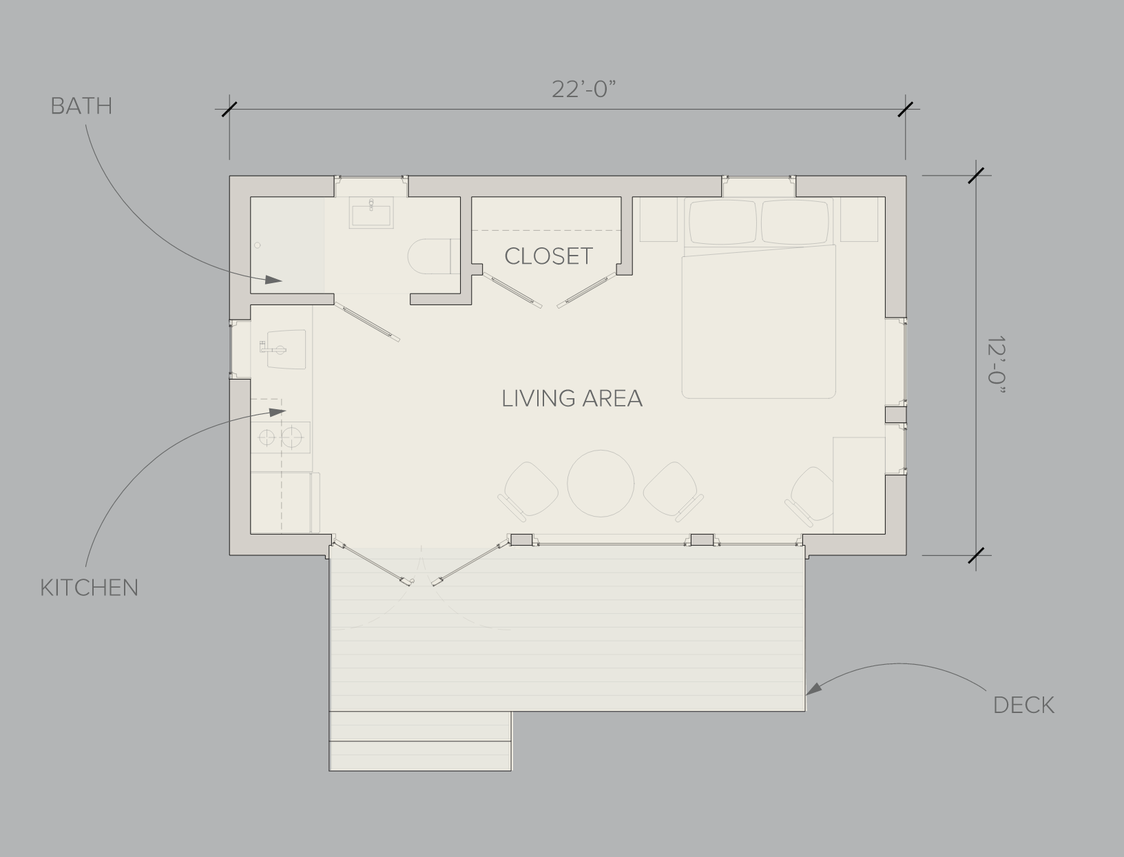 Avava Systems Accessory Dwelling Unit Floor plan 3