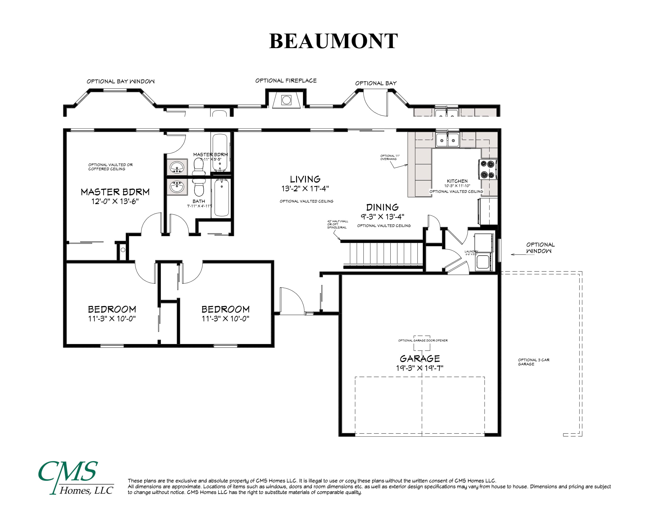 Beaumont Floor Plan Floorplans click