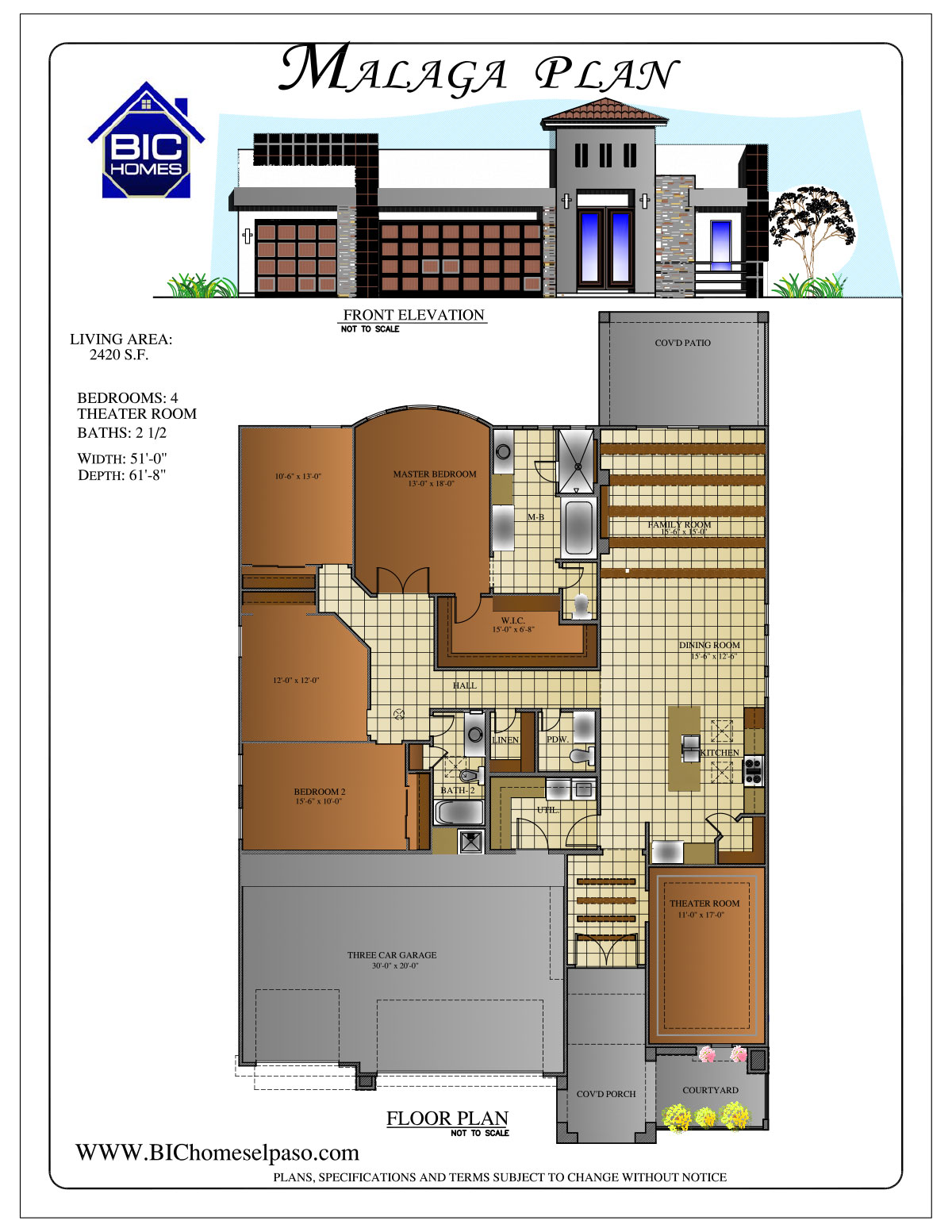 Bic Homes El Paso Floor Plans floorplans.click