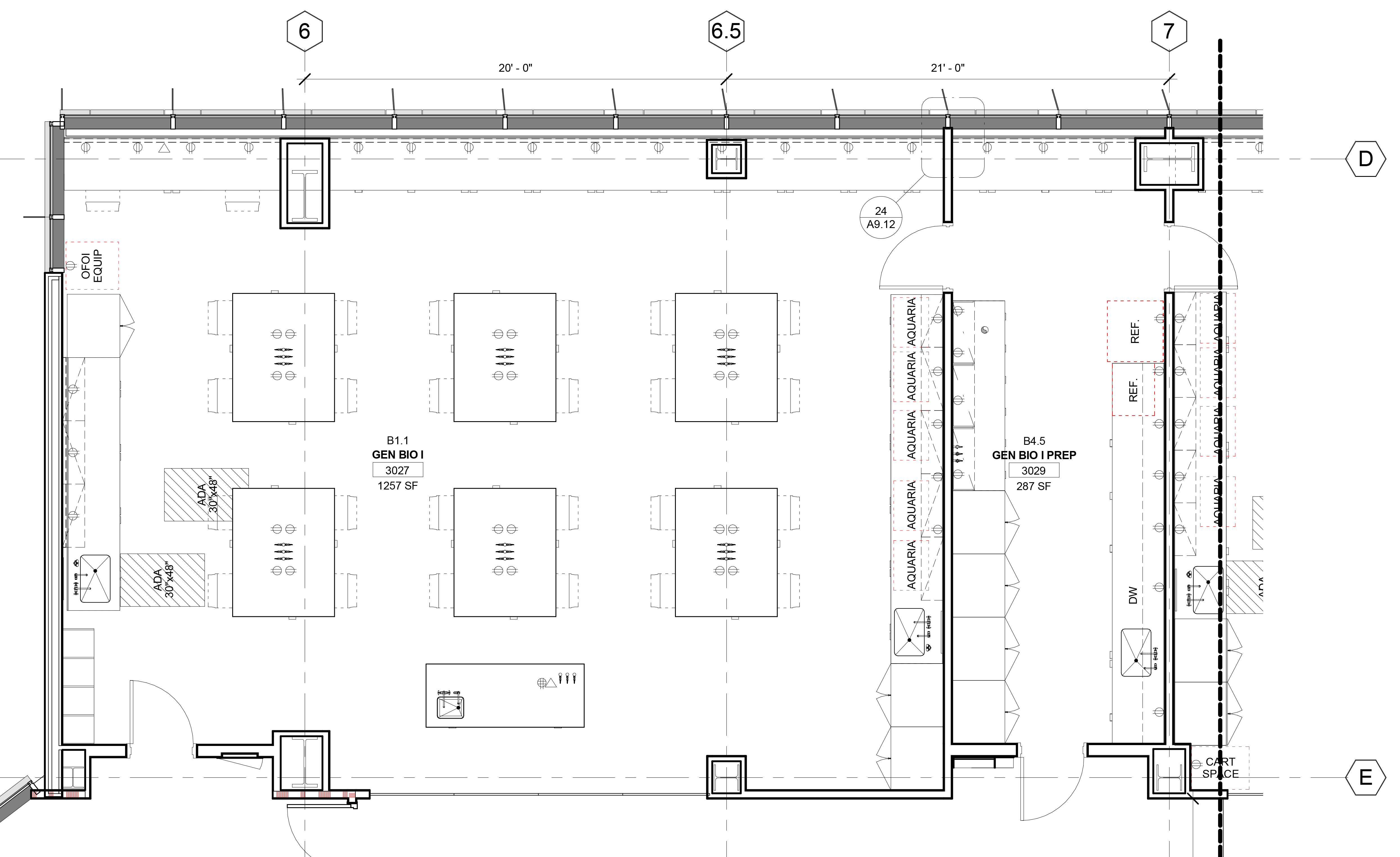 Bio Lab Floor Plan Level 3 CO Architects