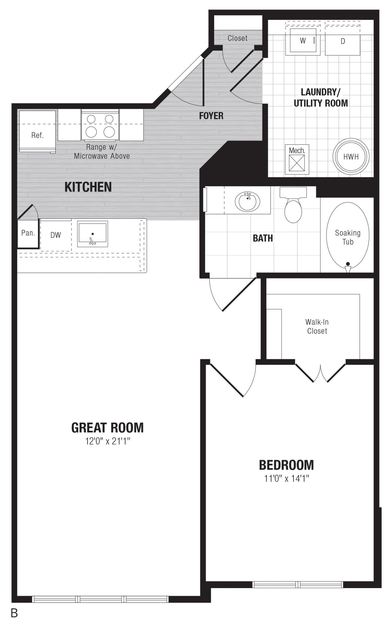 View The Enclave at Box Hill Apartment Floor Plans