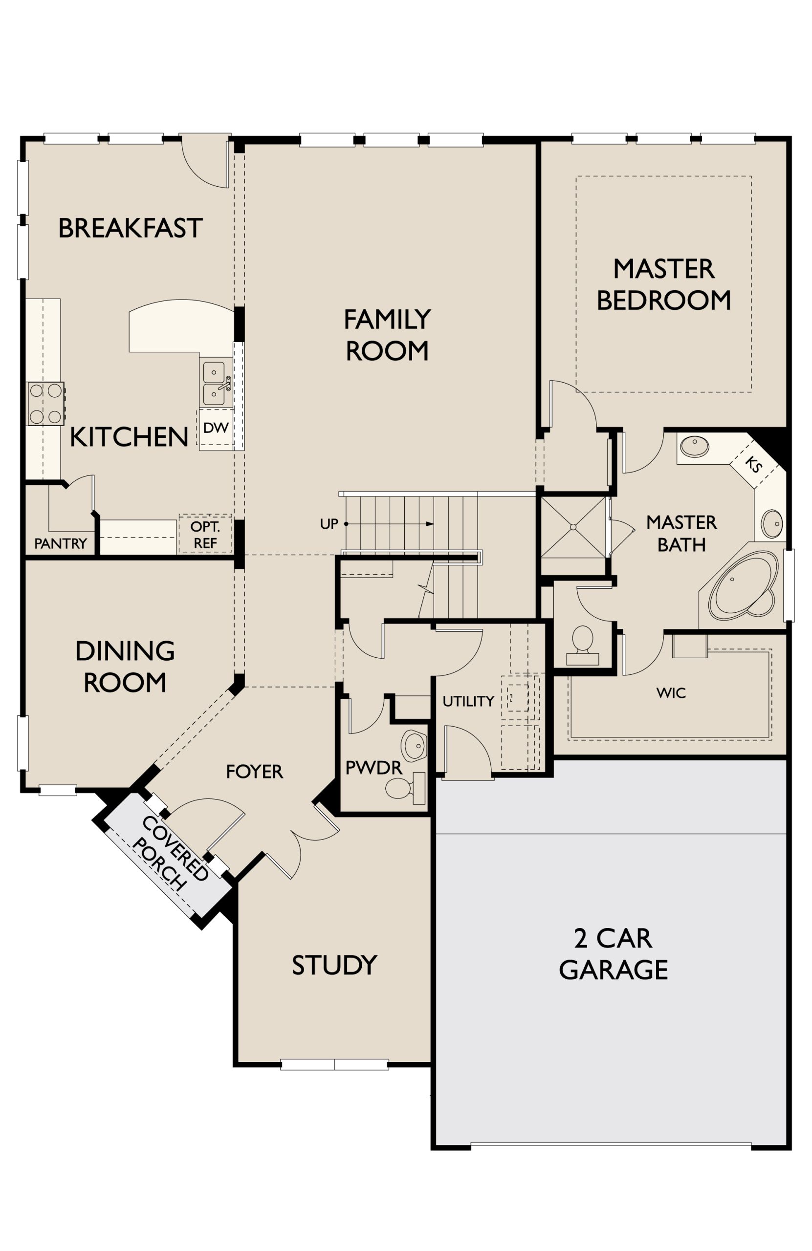 Bridgeport Floor Plan - Floorplans.click