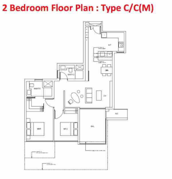 Cairnhill Nine Floor Plan Showflat 61001778