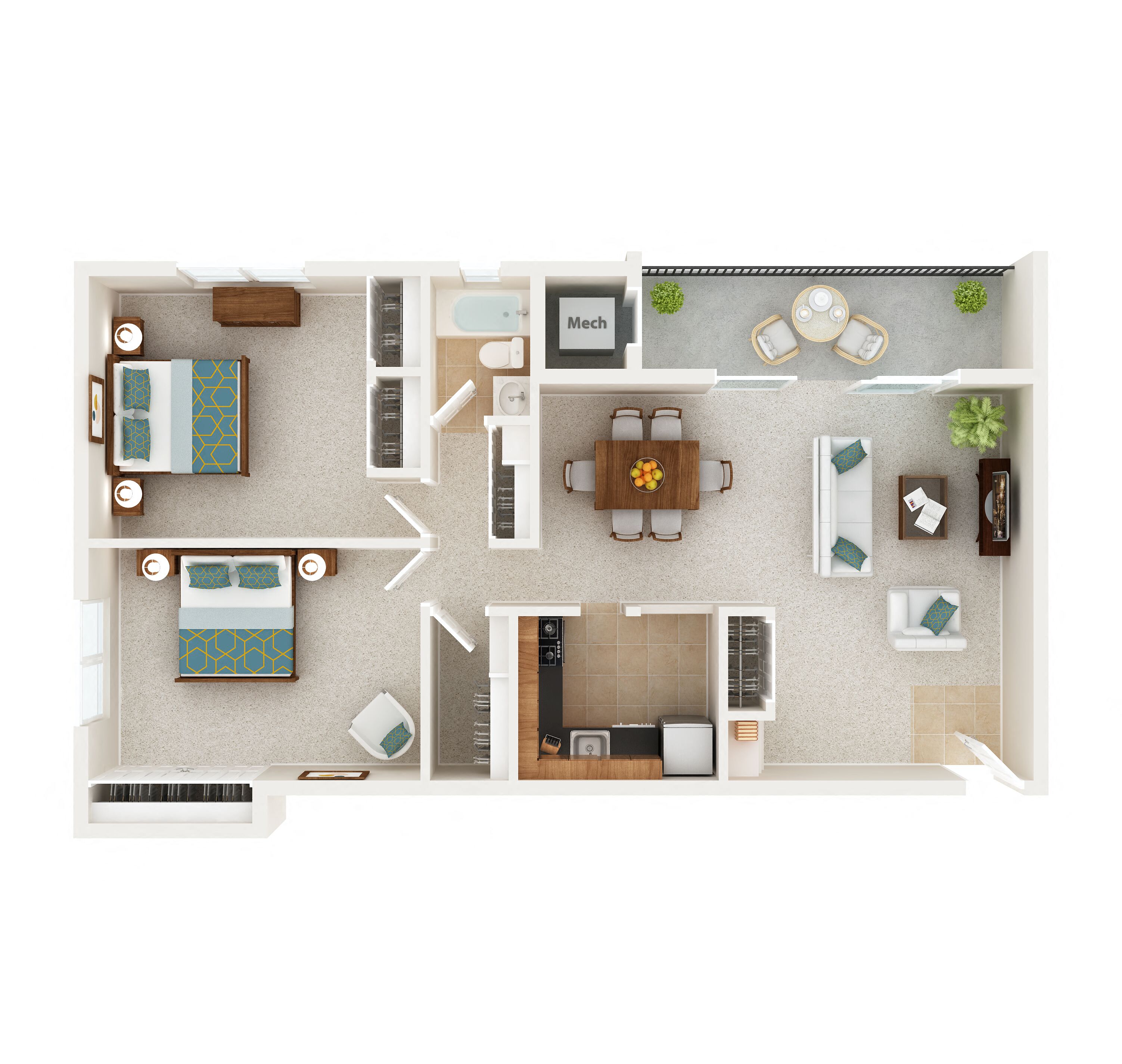Floor Plans of Spa Cove Apartments in Annapolis, MD