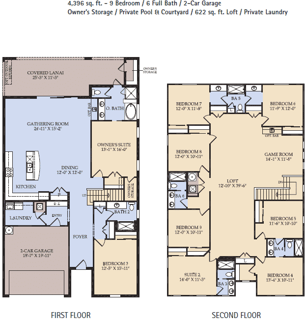 Clearwater Floor Plan, Windsor at Westside