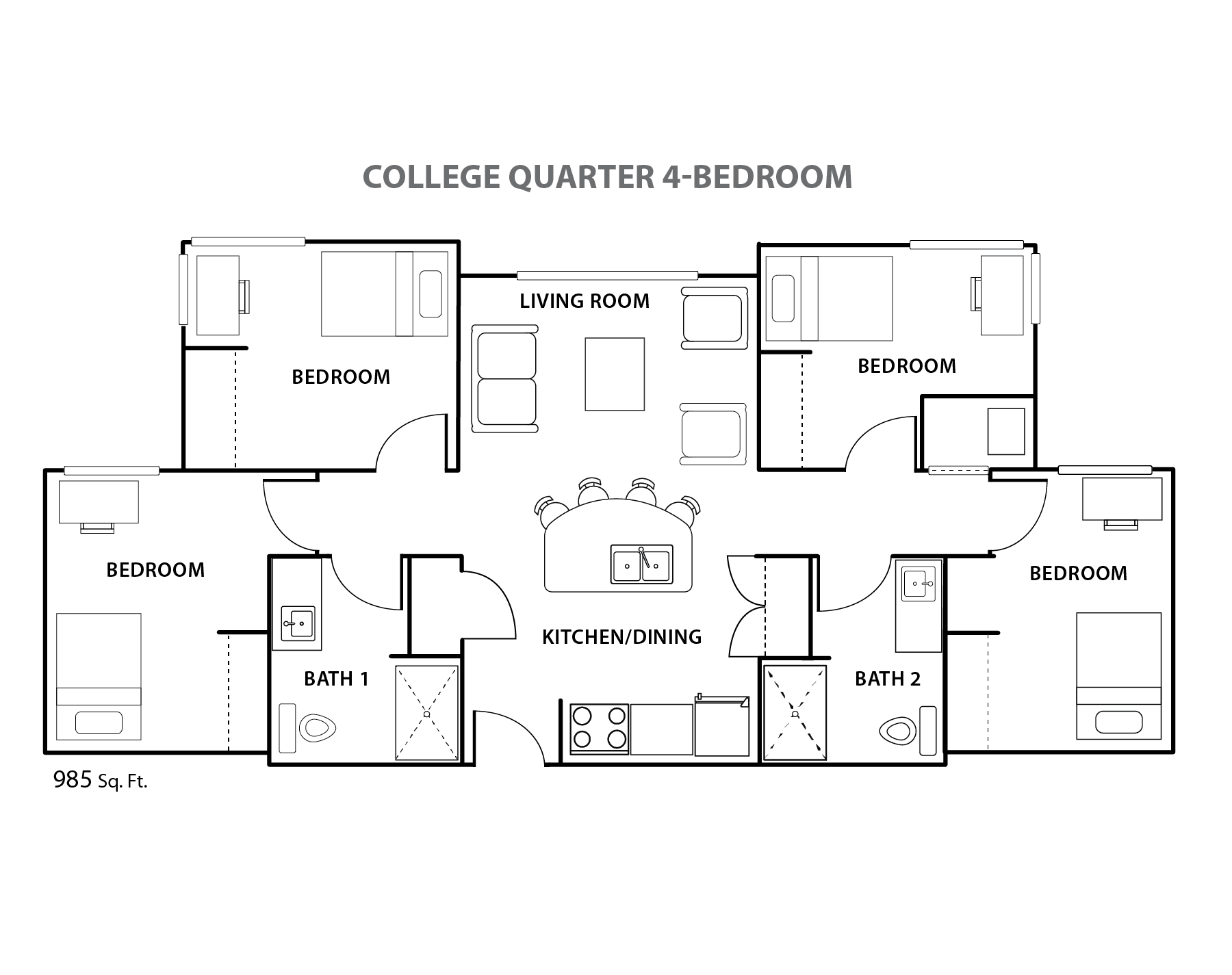 CQ Floor Plans Residence University of Saskatchewan