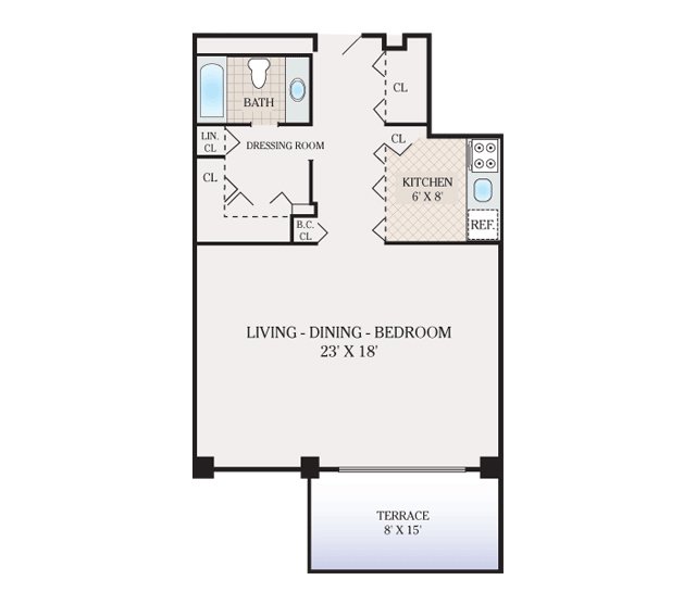 FLOOR PLANS The Colony House Apartments for rent in New