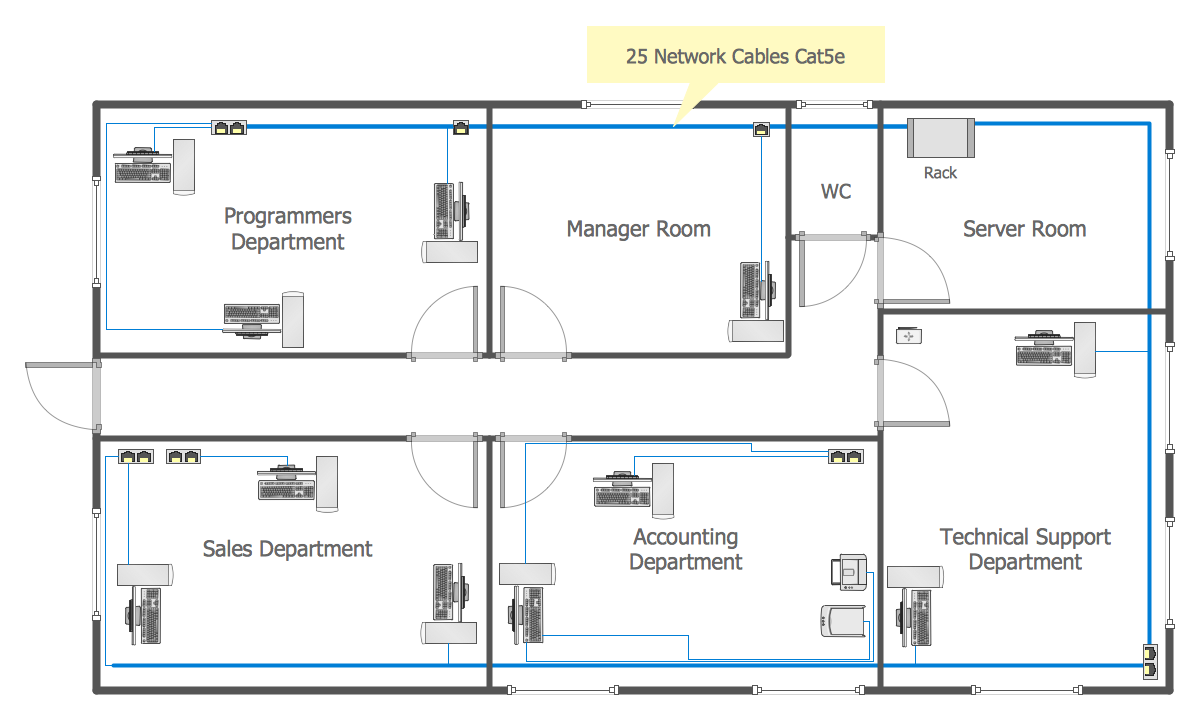Network Layout Floor Plans How To Create a Floor Plan in