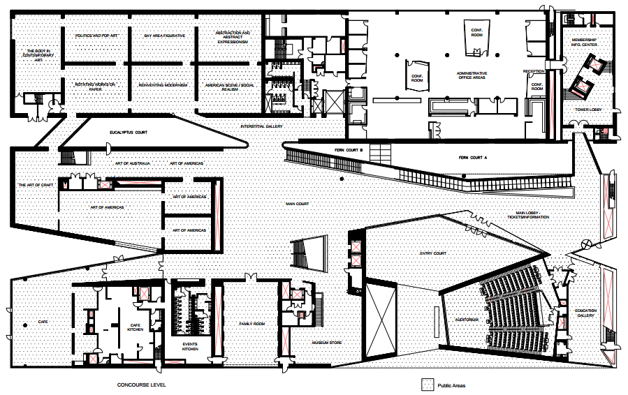 De Young Museum Floor Plan floorplans.click
