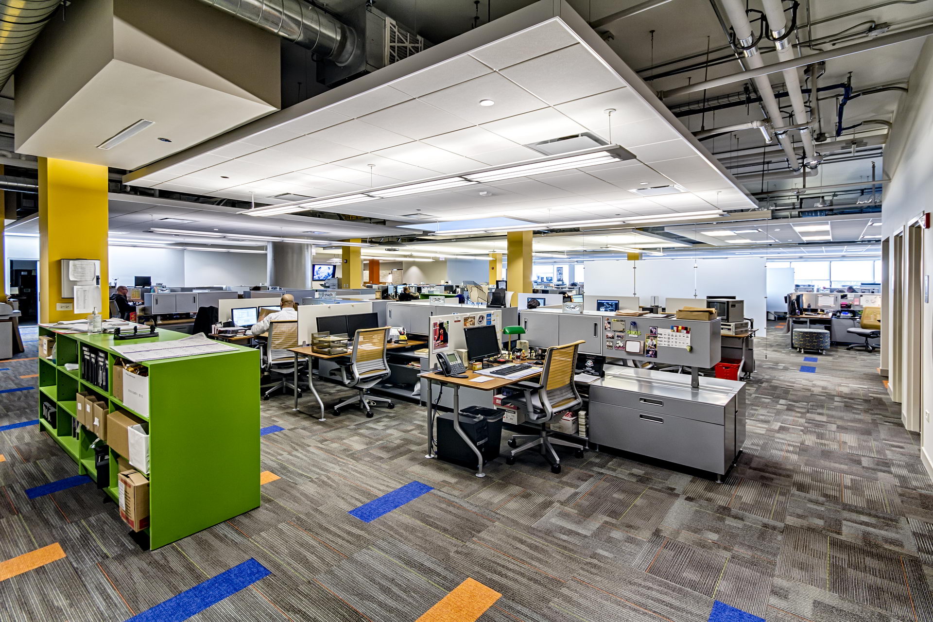 DLA Architects A Modern and Open Office design DLA