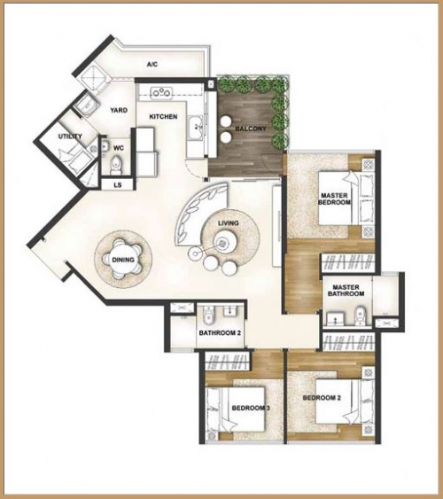 Eight Courtyards Floor Plan Singapore Private Condo For Sale