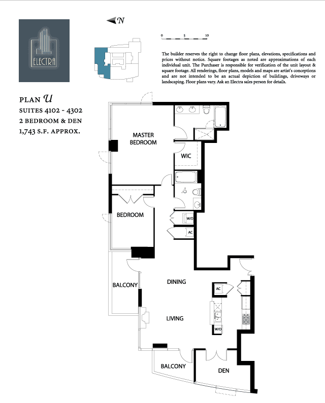 Electra Floor Plan U San Diego Downtown Communities